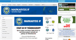 Desktop Screenshot of markarydsif.se
